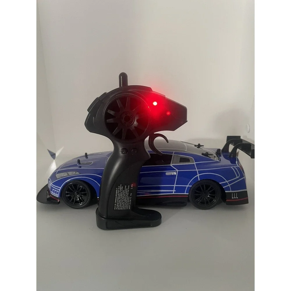 Hyper RC Nissan GTR LED Vapor Effects Blue Car Lights Tested 2017‎ GTR